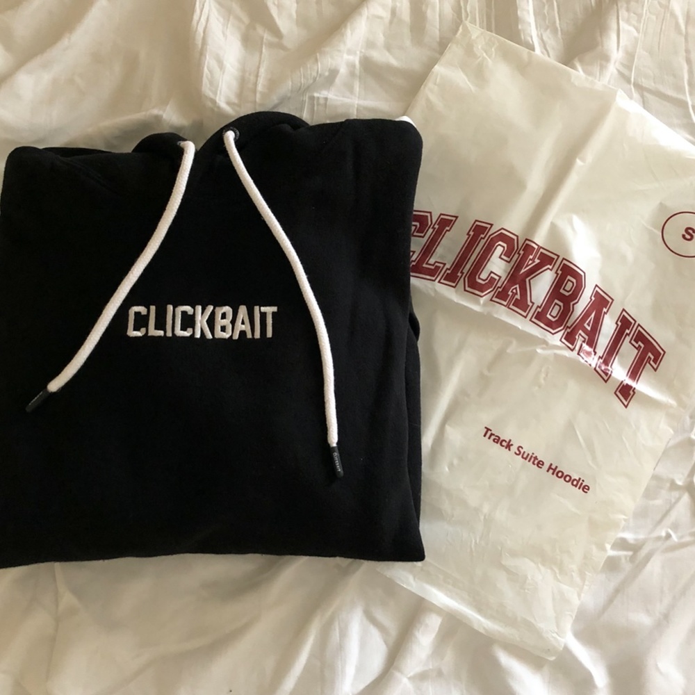David Dobrik Clickbait Hoodie (Black)